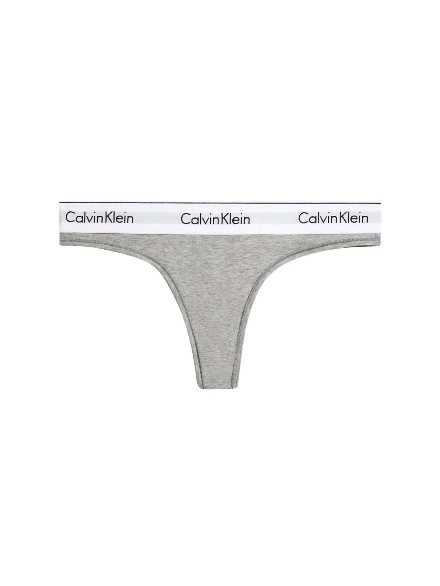 Calvin Klein Underwear Perizoma underwear Donna GRIGIO 0000F3786E 020 Calvin Klein Underwear