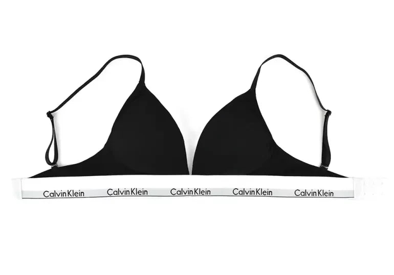 Calvin Klein Underwear reggiseno triangolo foderato nero LV00QF8498 UB1 Calvin Klein Underwear