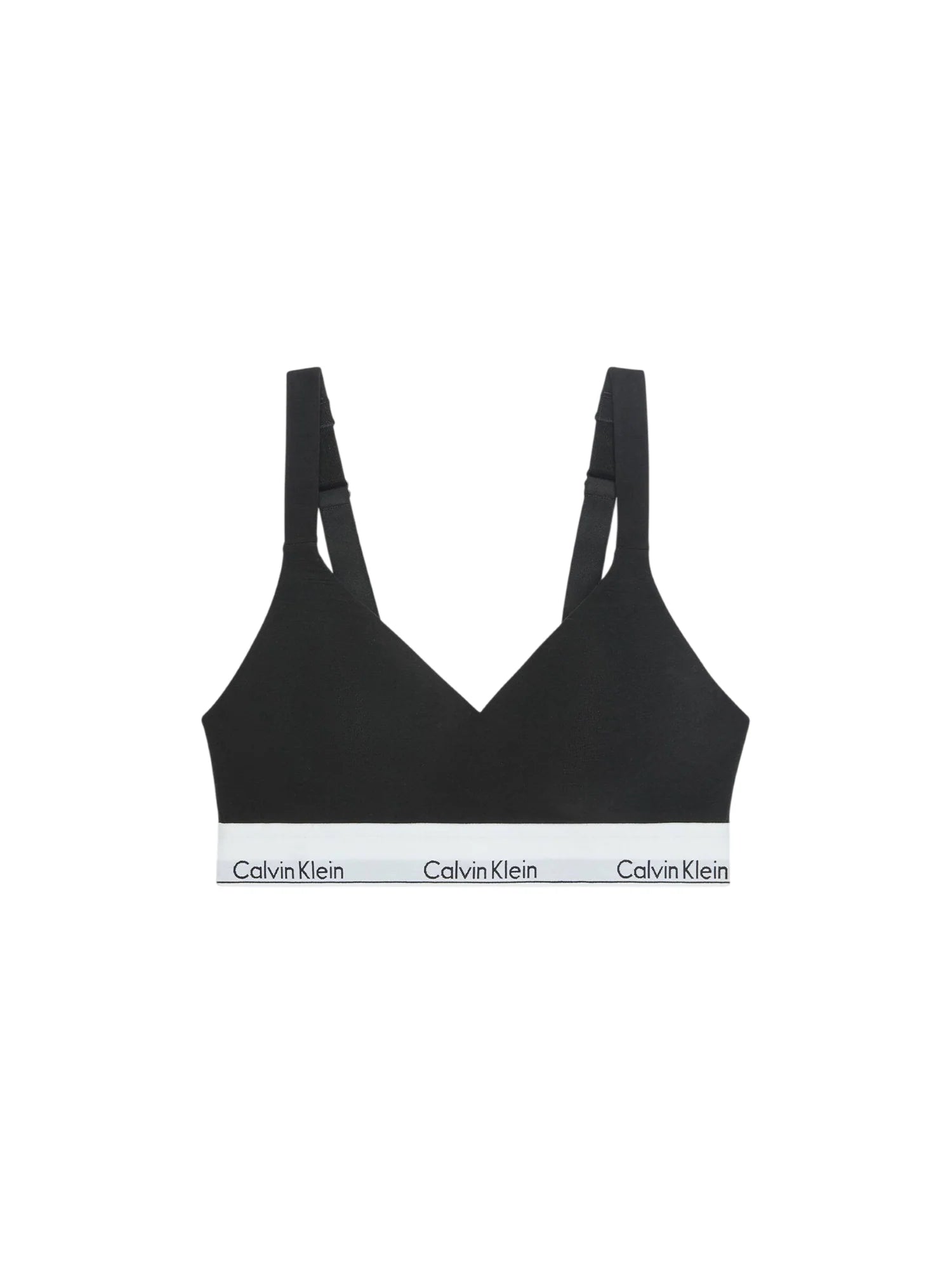 Calvin Klein reggiseno donna con fascia logata nero LV00QF8500 UB1 Calvin Klein Underwear