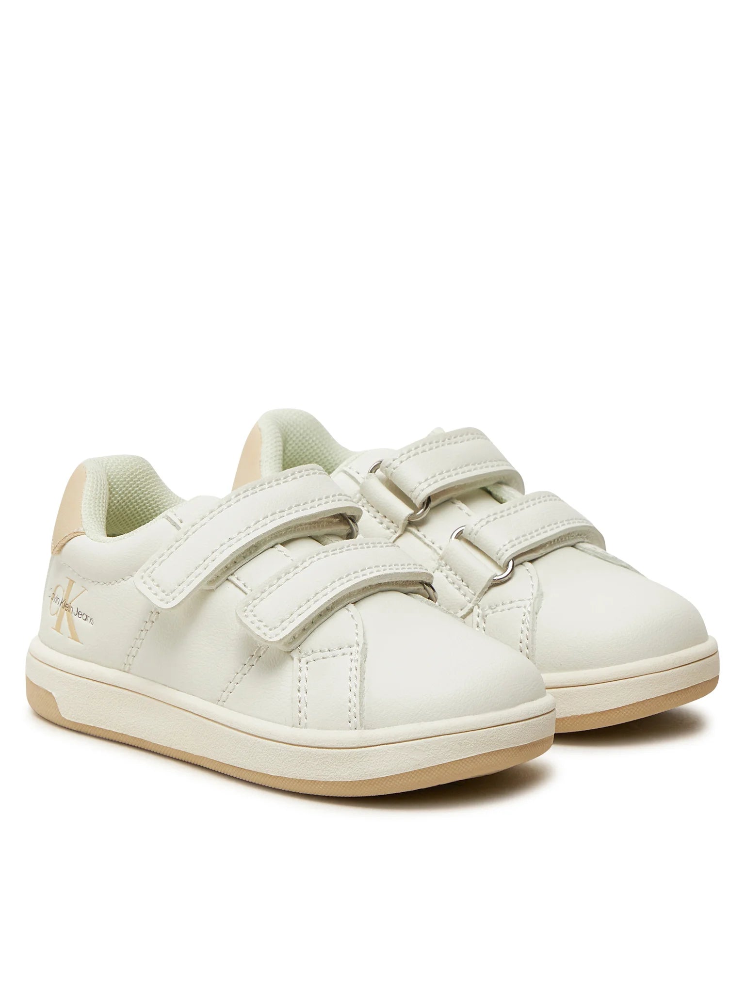 Calvin Klein Jeans sneakers unisex in ecopelle con velcro bianco V1A9-80972-1355 X511 Calvin Klein Footwear