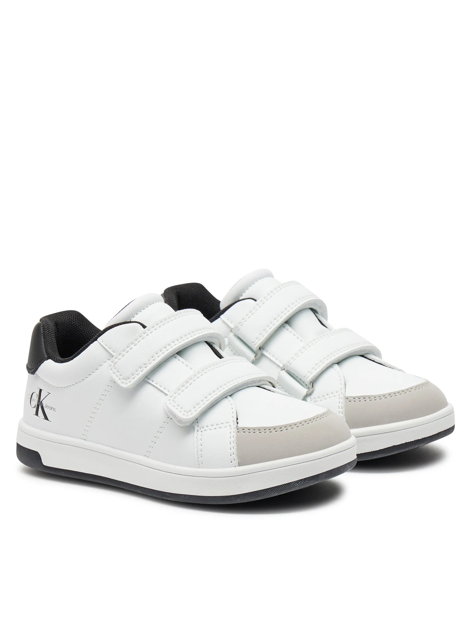 Calvin Klein Jeans sneakers in ecopelle con velcro bianco V1X9-81045-1355 X002 Calvin Klein Footwear