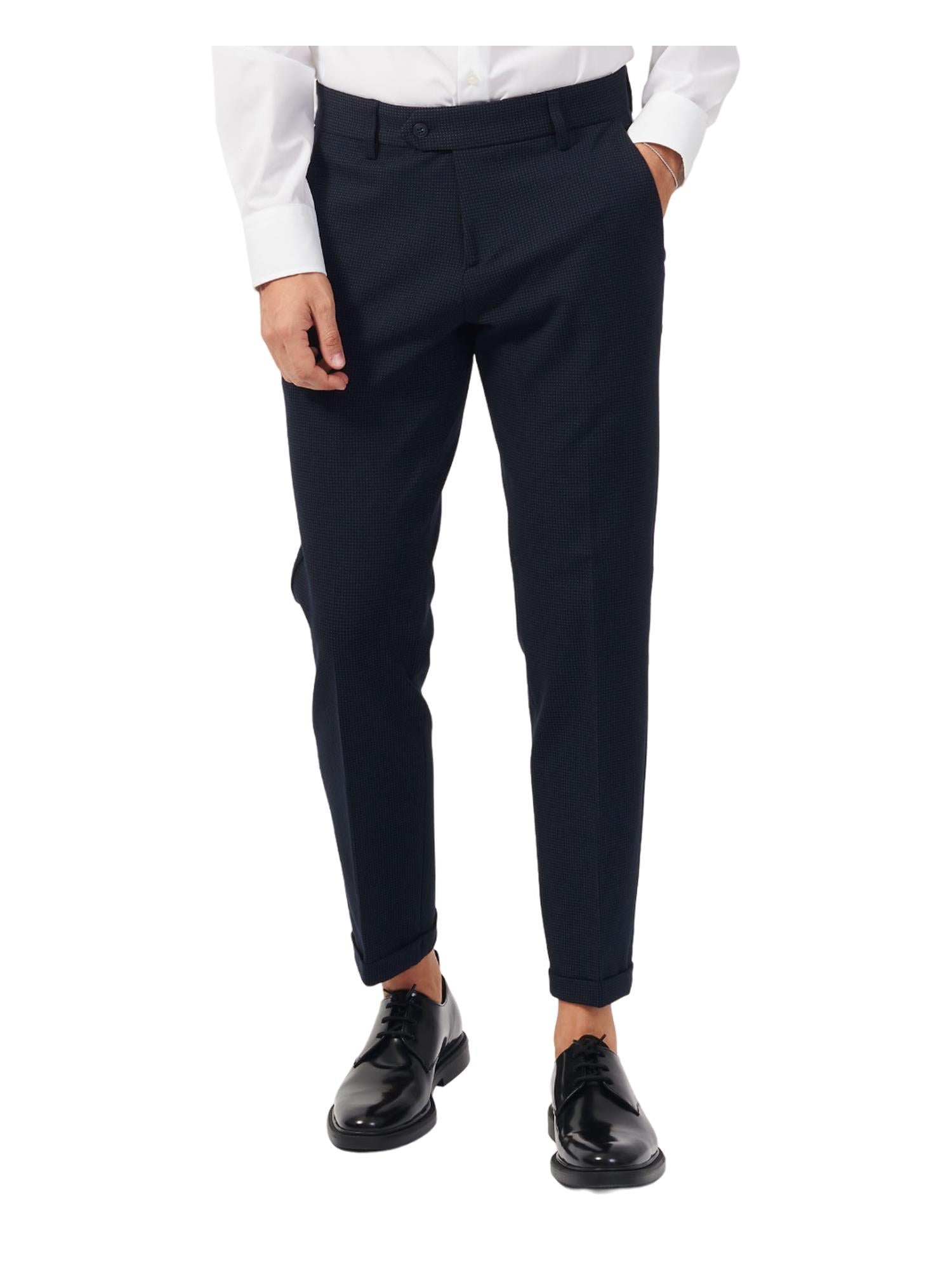 Mulish completo giacca monopetto e pantaloni con motivo puntinato nero ANDROMEDA-ABS990 NERO MULISH