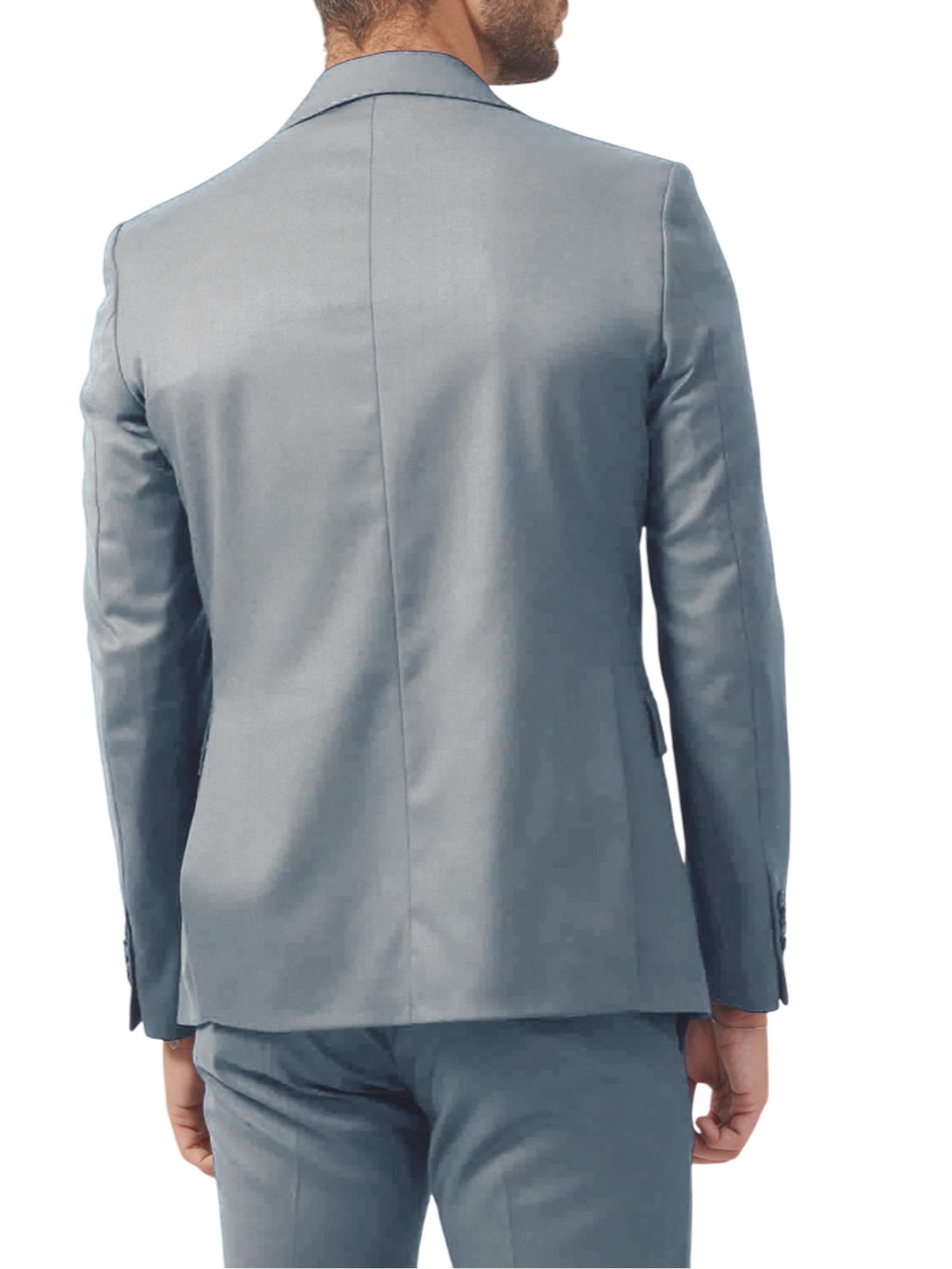 Mulish abito elegante uomo giacca e pantaloni grigio ZEUS-AB7200 GRIGIO CHIARO MULISH