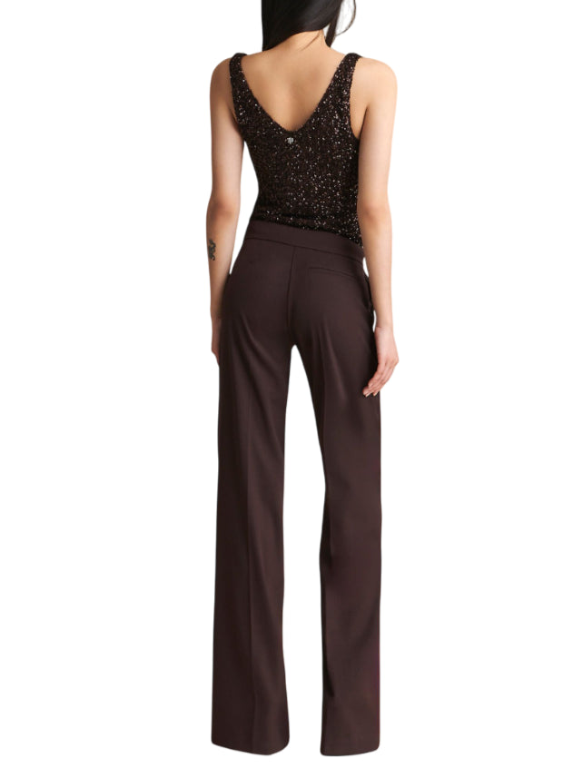 Aniye By top Luxy con paillettes marrone 181430 00046 ANIYE BY