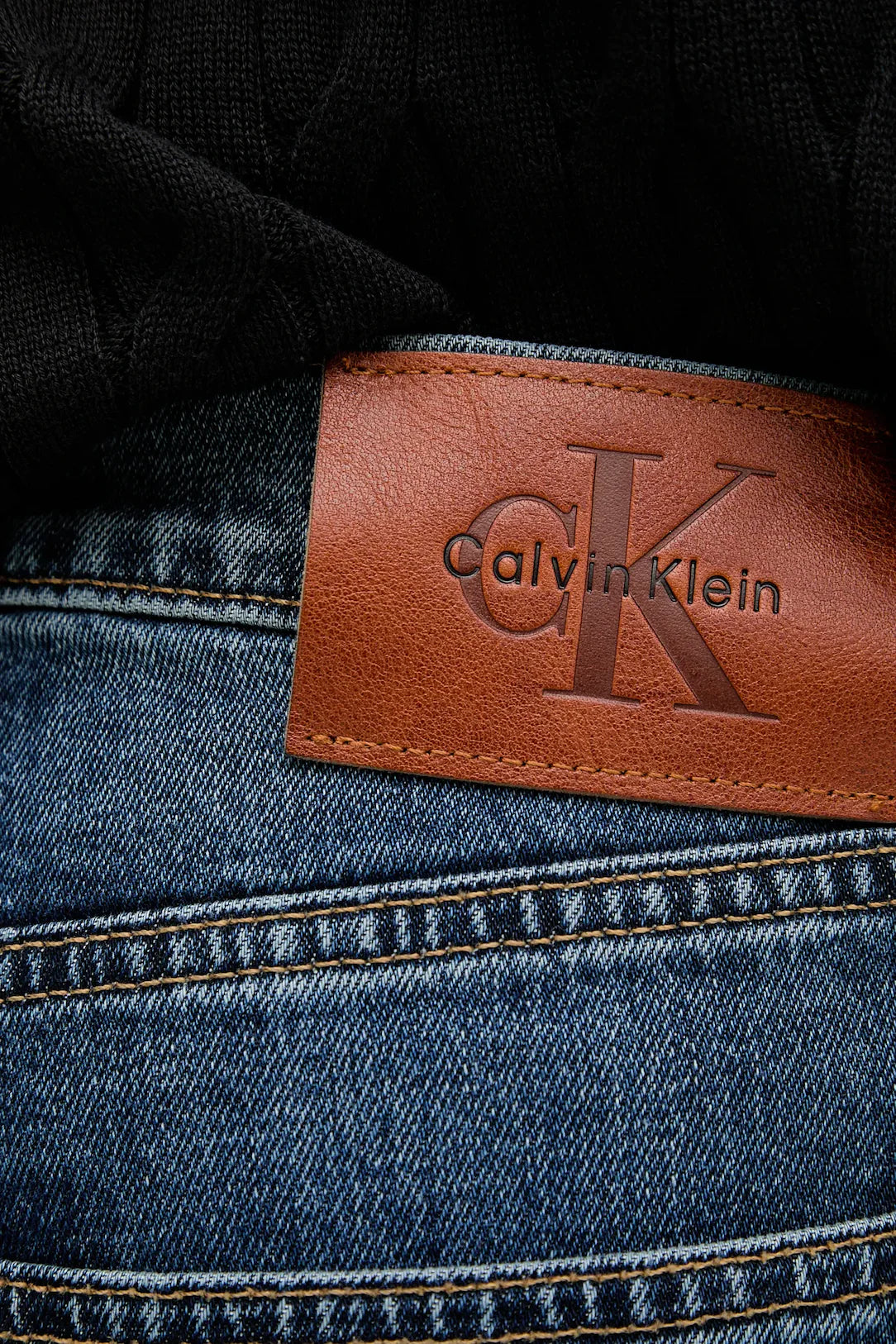Calvin Klein Jeans jeans gamba dritta uomo lavaggio blu LV04LB782G PTR Calvin Klein Jeans