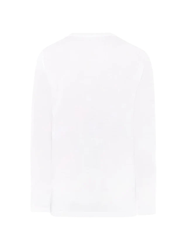Diesel T-shirt manica lunga Tdrops bianco J02474-00YI9 K100 DIESEL