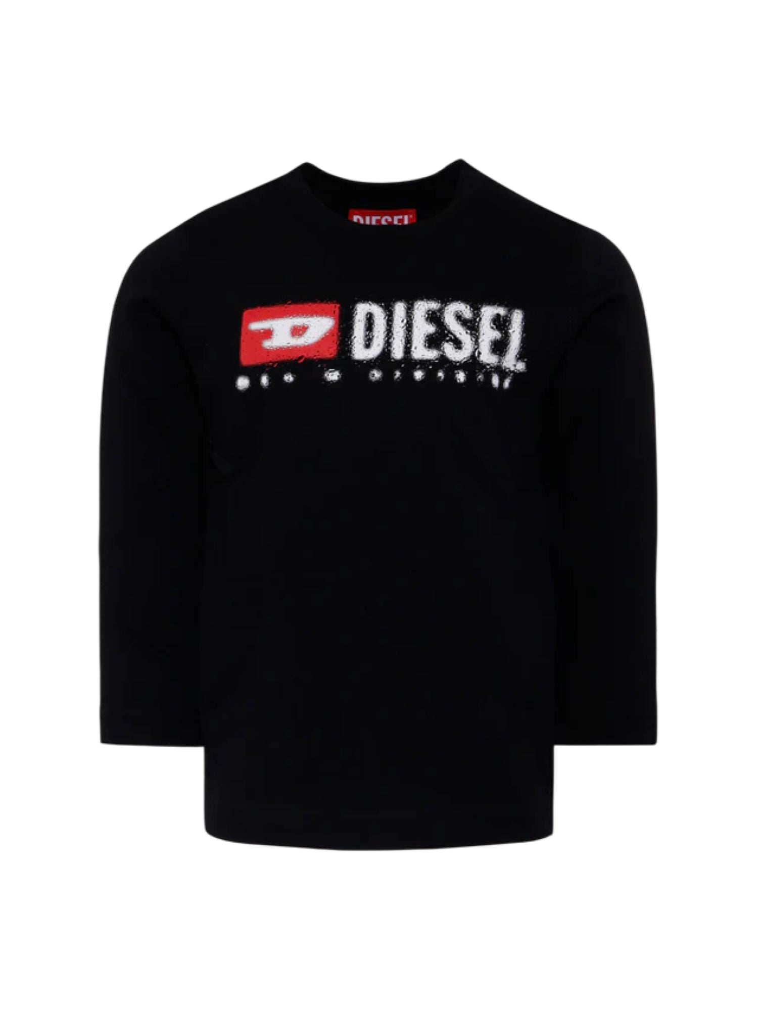 Diesel T-shirt manica lunga Tdrops nero J02474-00YI9 K900 DIESEL