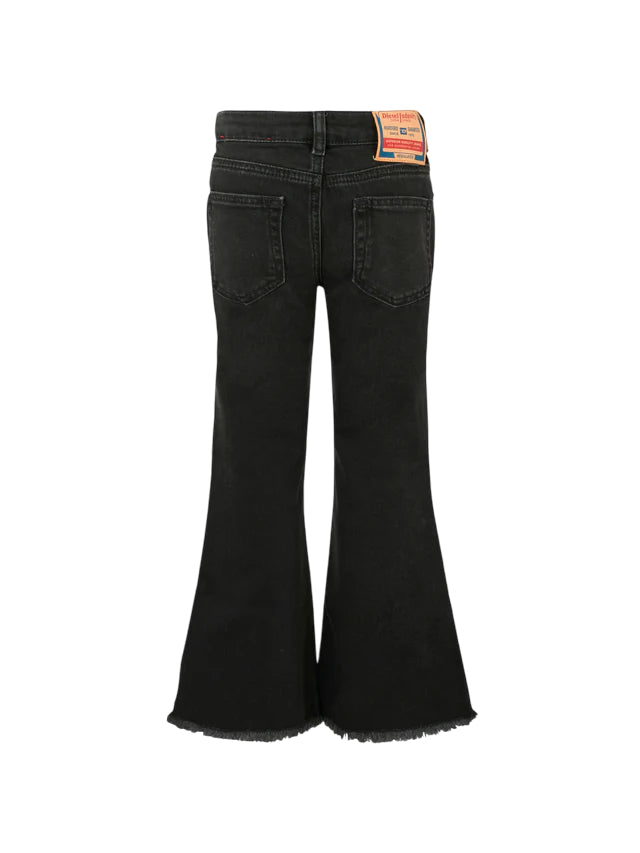 Diesel jeans a zampa D-prilla lavaggio nero J02508-KXBMV K02 DIESEL