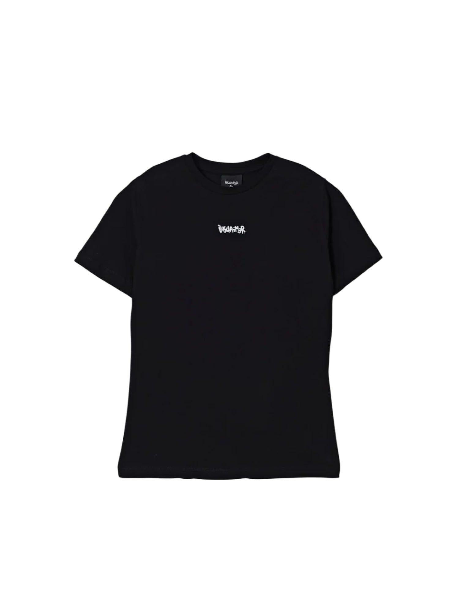 Disclaimer T-shirt bambino con stampe logo nero 58644 NERO DISCLAIMER