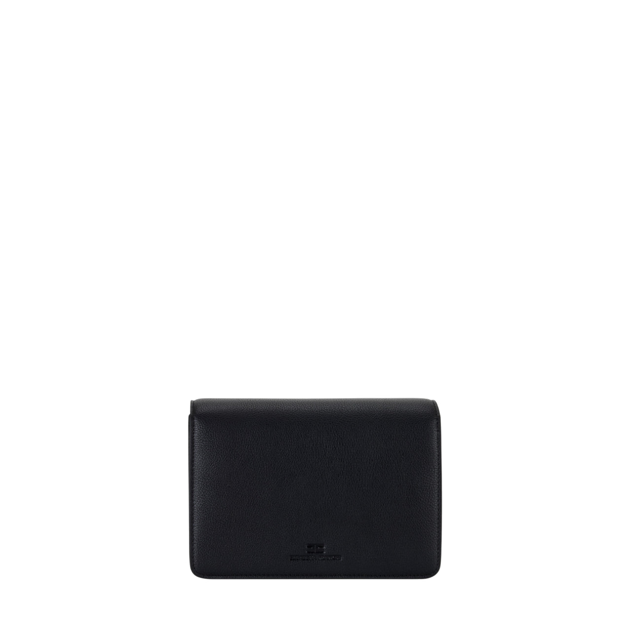 Elisabetta Franchi borsa a tracolla in ecopelle martellata nero BS39A56E2 110 ELISABETTA FRANCHI