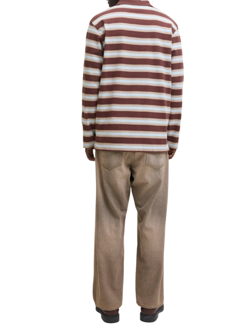 Jack&Jones jeans baggy Alex gamba dritta marrone 12282601 SQ074 JACK&JONES