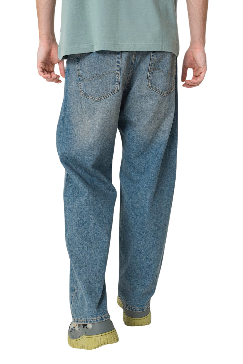 Jack&Jones jeans uomo gamba dritta lavaggio medio 12283871 SQ071 JACK&JONES