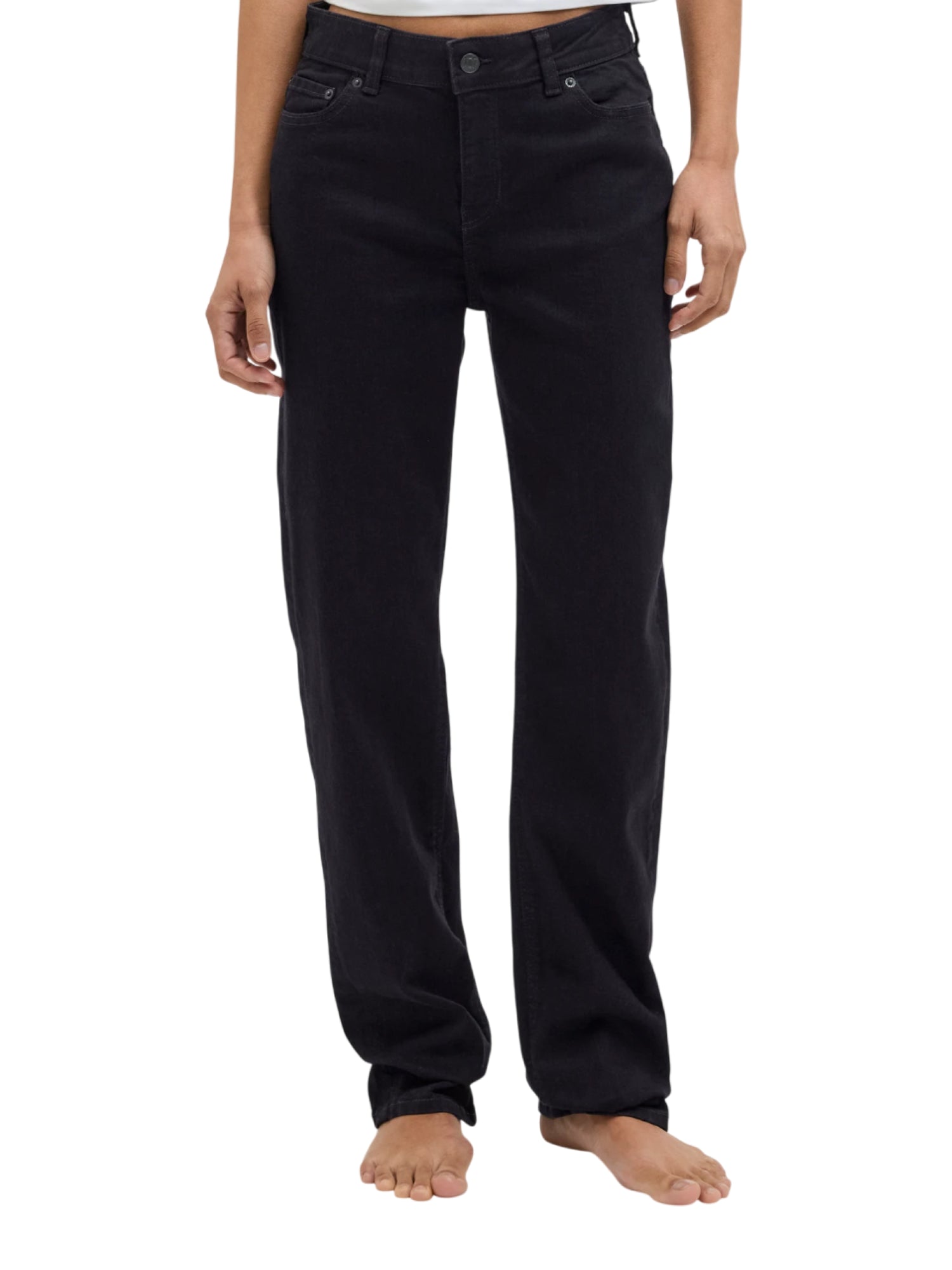 Jjxx jeans gamba dritta in denim stretch nero 12275471 C8222 JJXX