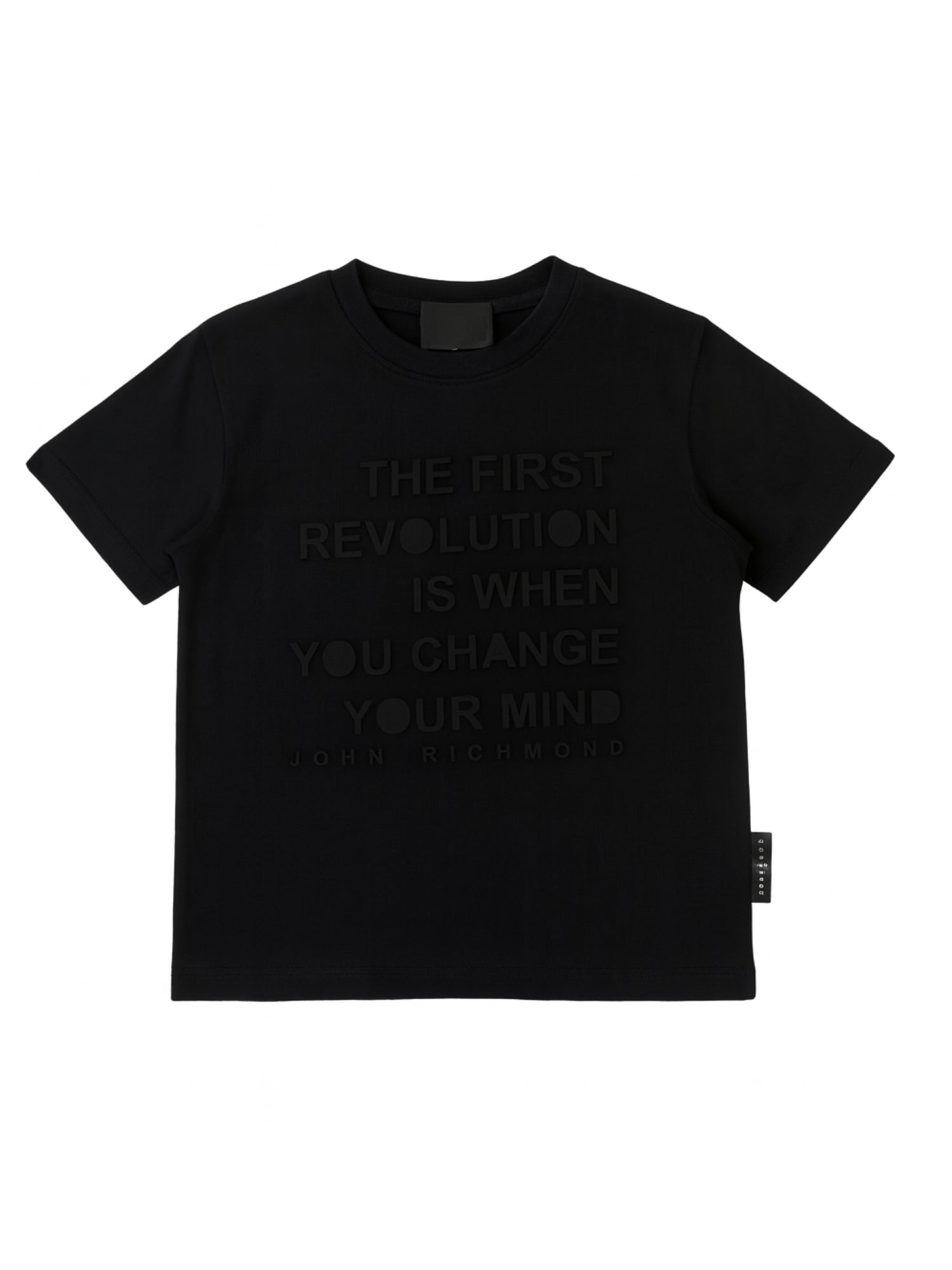 John Richmond T-shirt bambino Dinisea nero RBA25024TS BLACK John RICHMOND