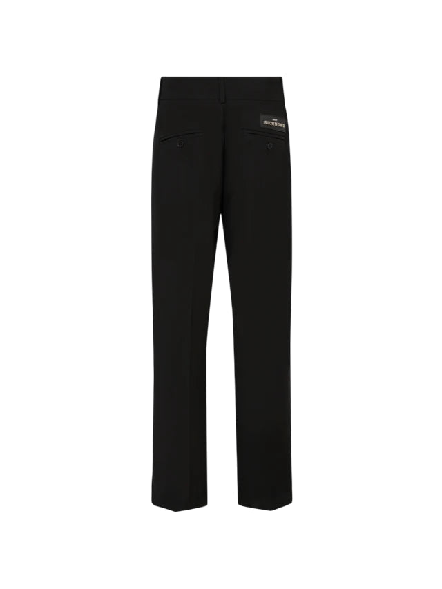 John Richmond pantaloni bambino Vinko gamba dritta nero RBA25132PA BLACK John RICHMOND