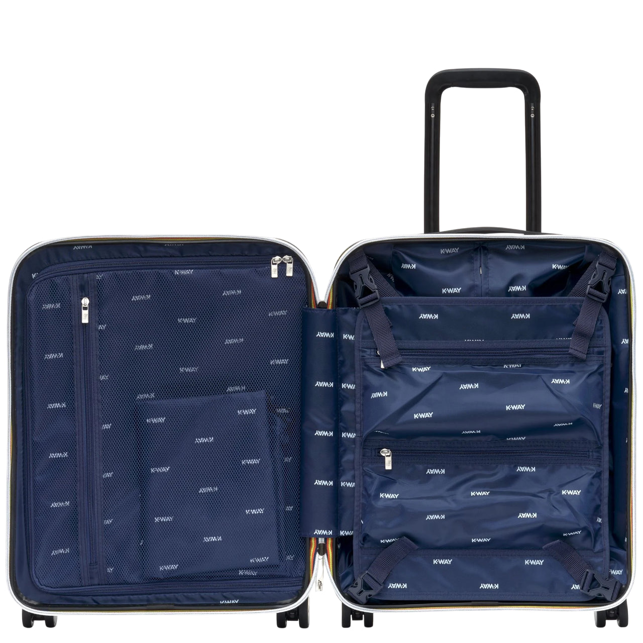 K-way trolley unisex con logo nero K81372W USY K-WAY