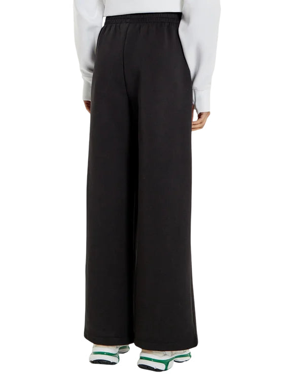 Lacoste pantaloni joggers gamba larga nero XF7374 031 LACOSTE