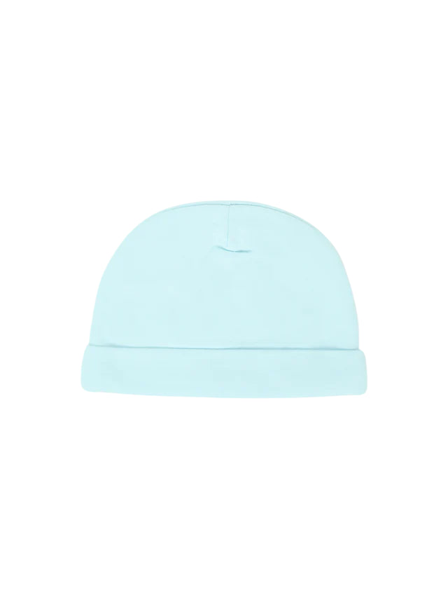 Moschino cappello neonata con orsetto celeste MUX05L-LCA40 40304 MOSCHINO