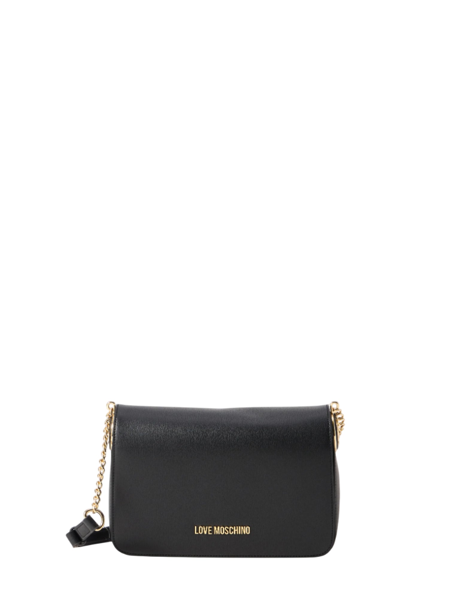 Love Moschino borsa a spalla in ecopelle martellata nero JC4373PP0N-KF0 000 MOSCHINO LOVE