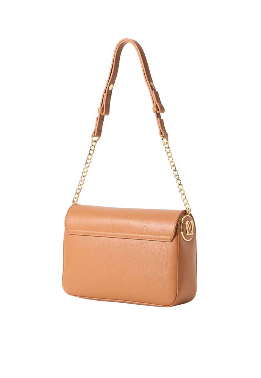 Love Moschino borsa a spalla in ecopelle martellata cuoio JC4373PP0N-KF0 200 MOSCHINO LOVE
