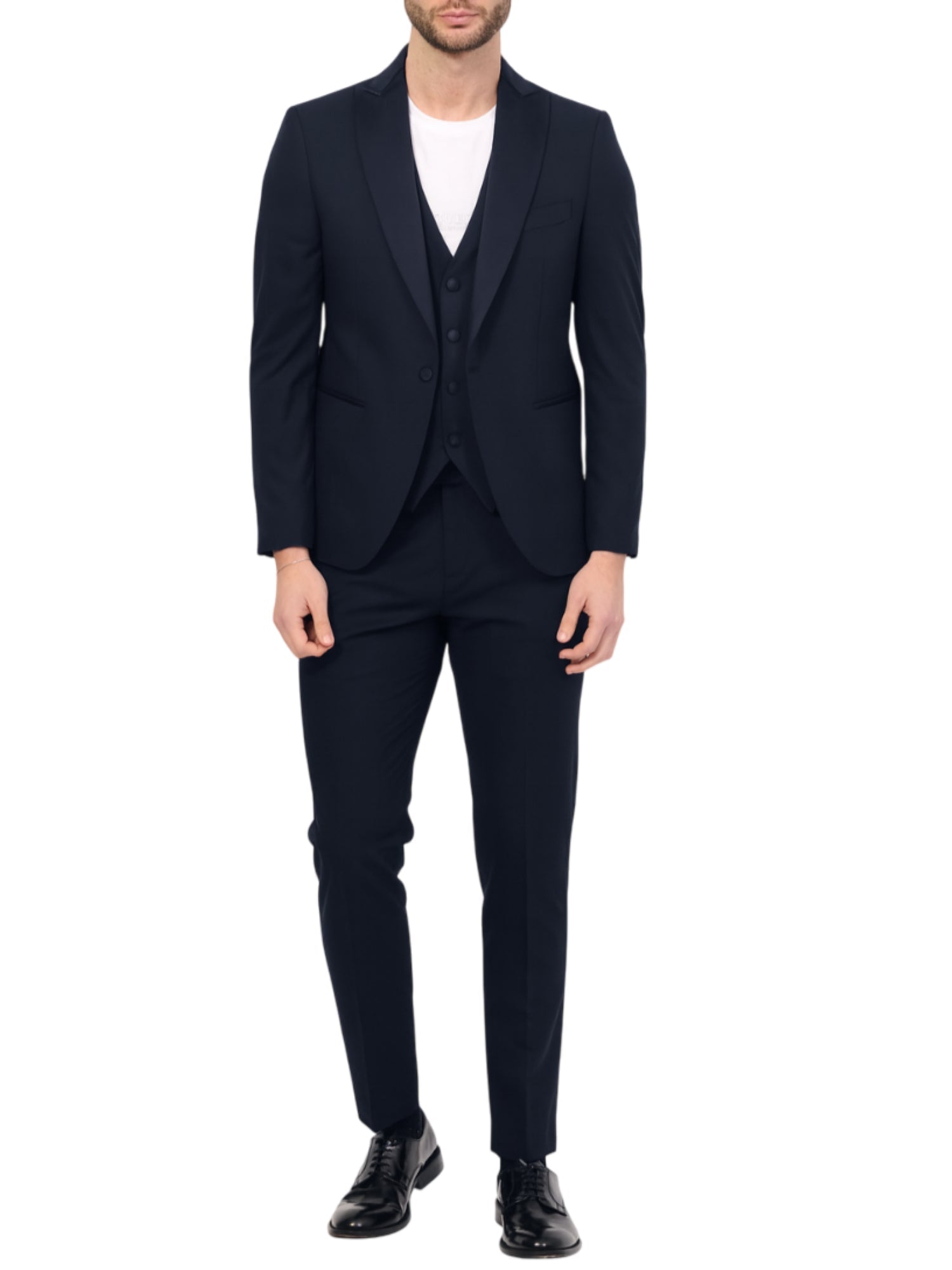 Mulish abito uomo Texas con gilet blu TEXASRASO-AB213 3P BLU MULISH