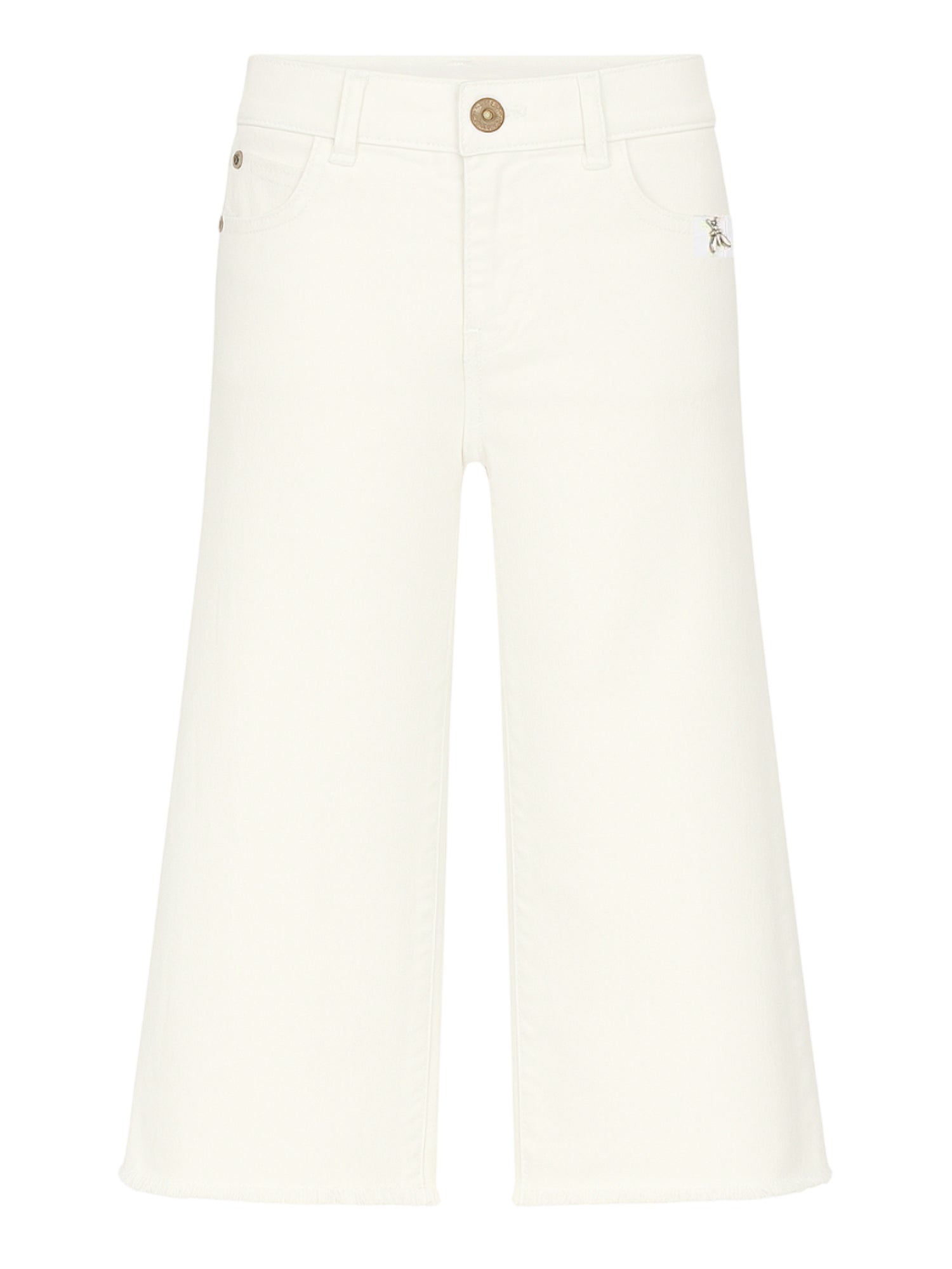 Patrizia Pepe jeans bambina gamba larga panna 7P0409-D103 W146 PATRIZIA PEPE