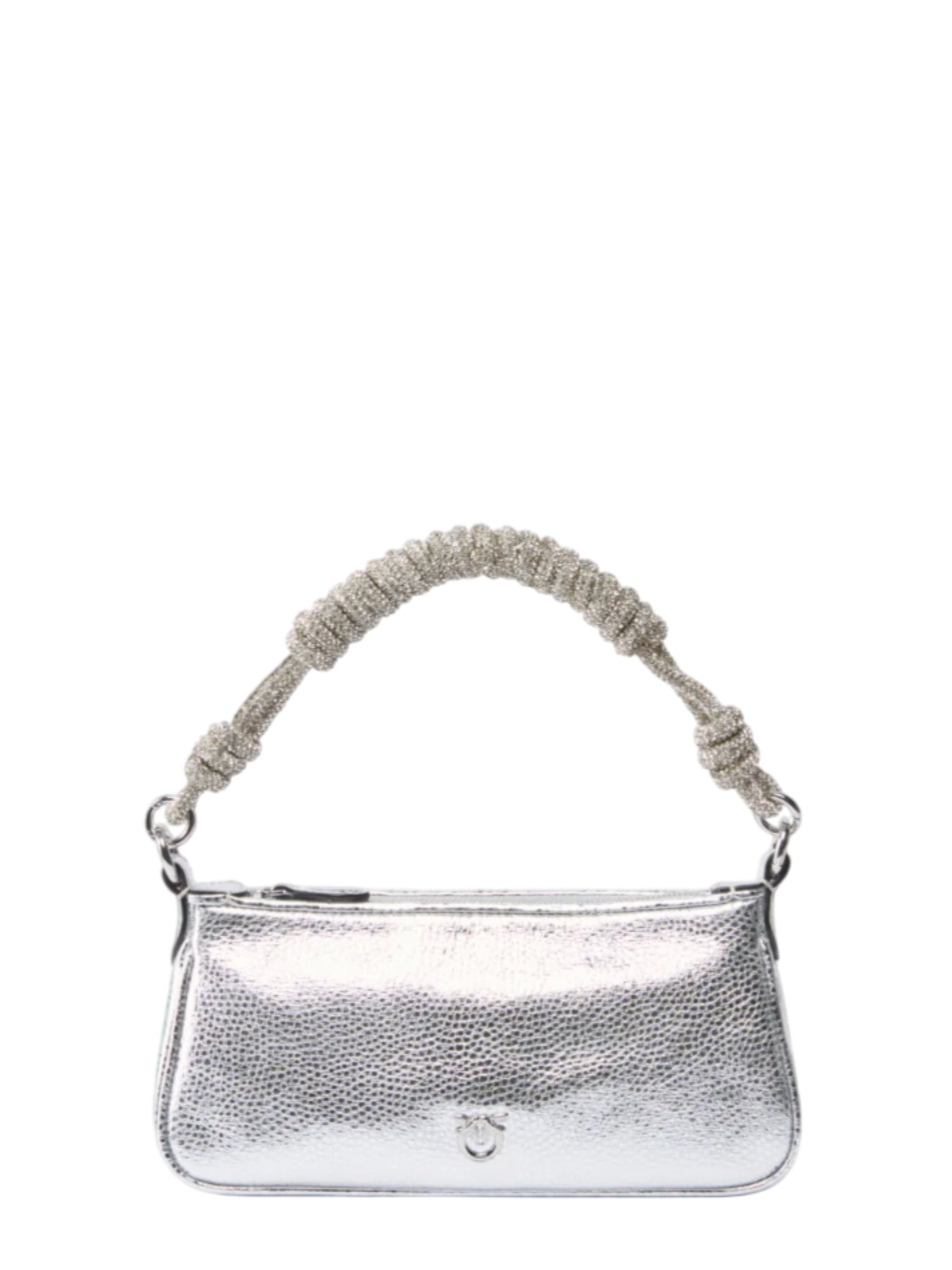 Pinko borsa Half Moon Mini argento 105915-A2WD ZZFN PINKO
