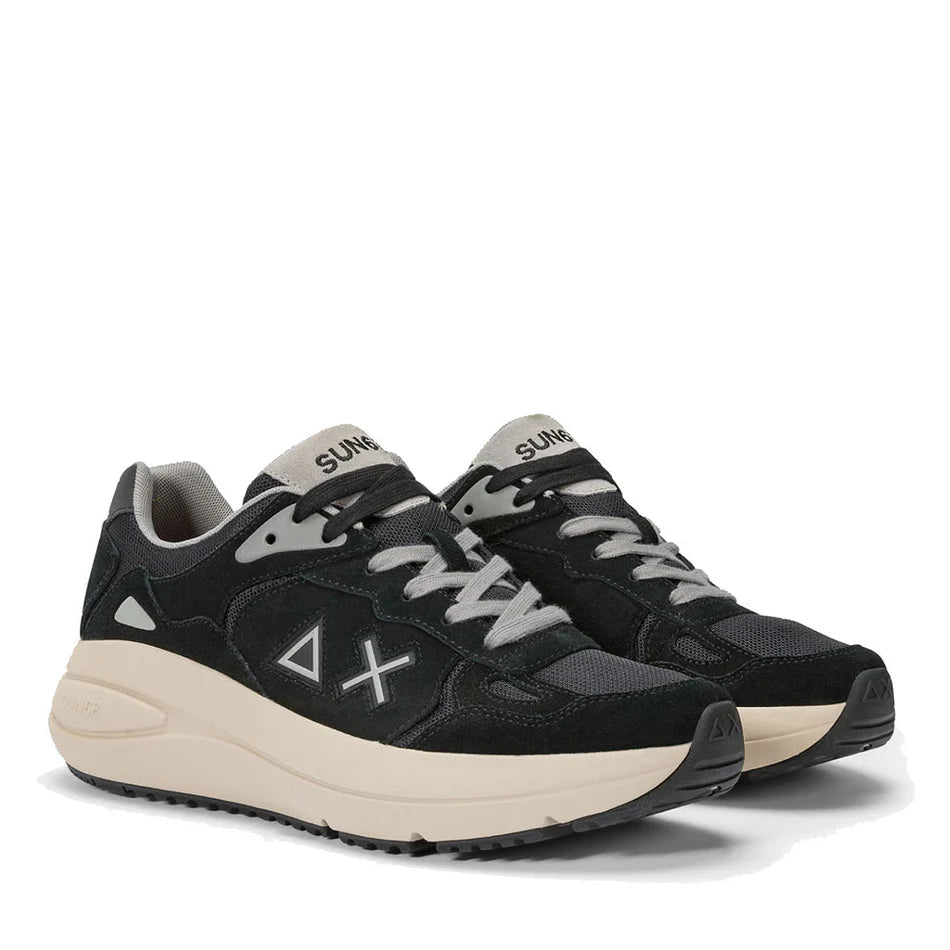 Sun68 sneakers uomo Jupiter Suede nero Z45128 NERO SUN68