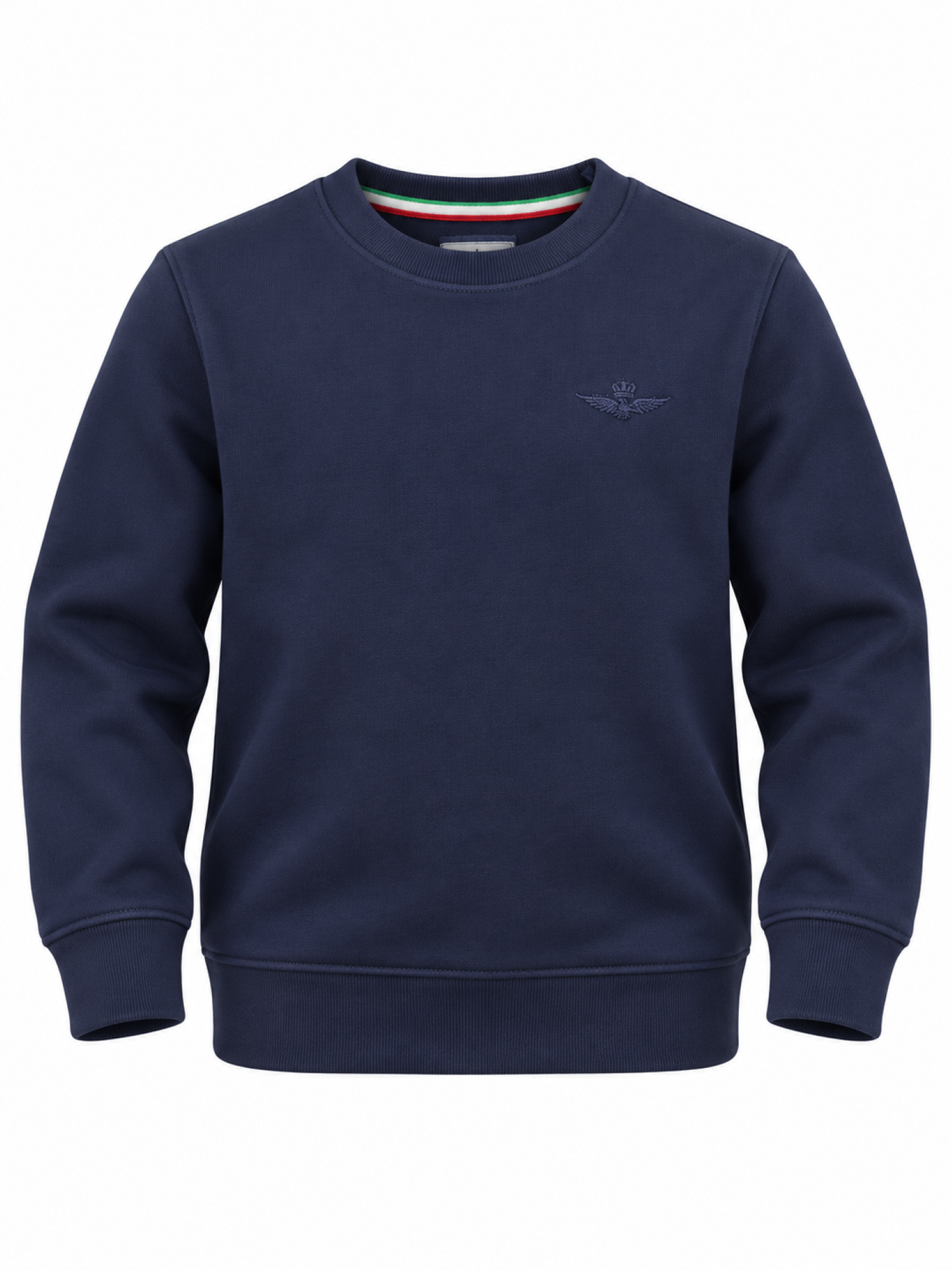 Aeronautica Militare felpa bambino con logo blu 262FE0065A B08 AERONAUTICA MILITARE