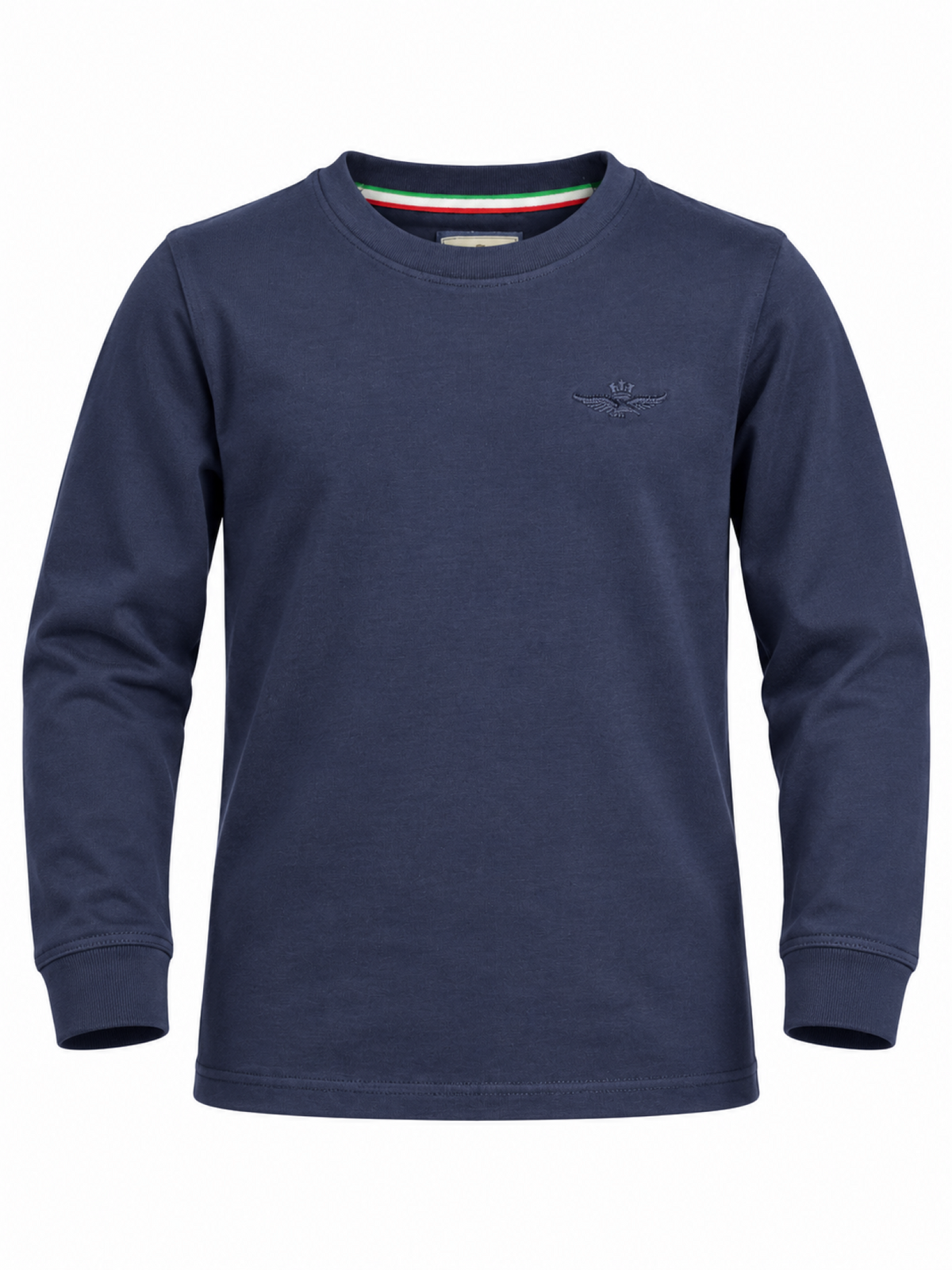 Aeronautica Militare T-shirt manica lunga bambino blu 262TS0055A B08 AERONAUTICA MILITARE
