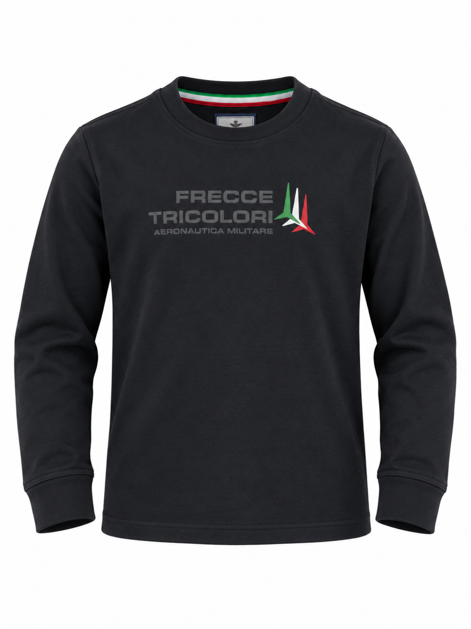 Aeronautica Militare T-shirt manica lunga bambino nero 262TS0071A N01 AERONAUTICA MILITARE