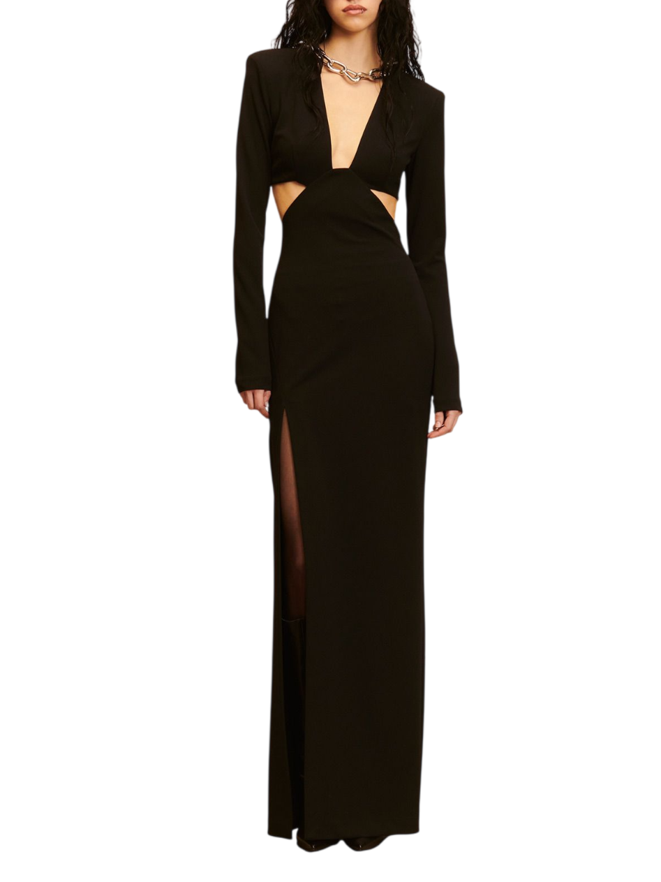 Aniye By abito lungo Dafne con cut out nero 181013 00336 ANIYE BY