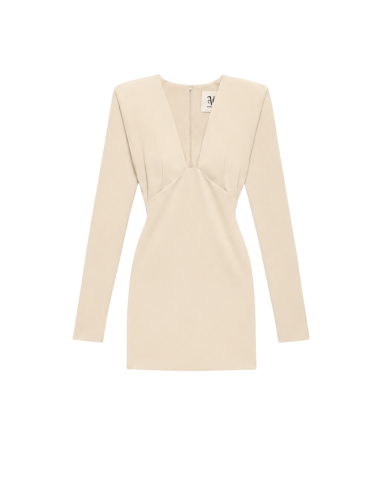 Aniye By abito corto donna Sienna manica lunga panna 181035 02203 ANIYE BY