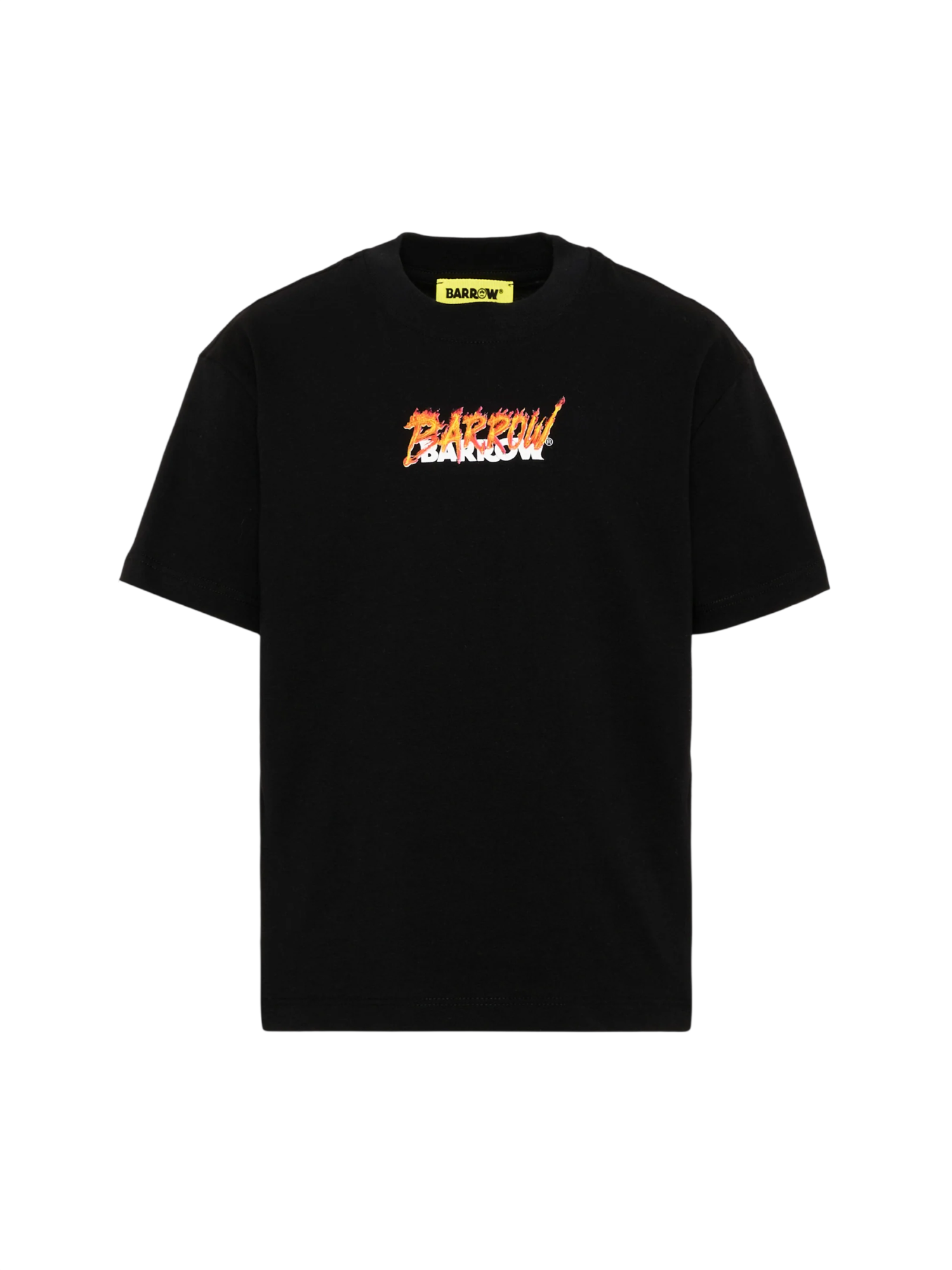 Barrow T-shirt manica corta bambino con stampe nero F6BKJBTH088 110 BARROW KIDS