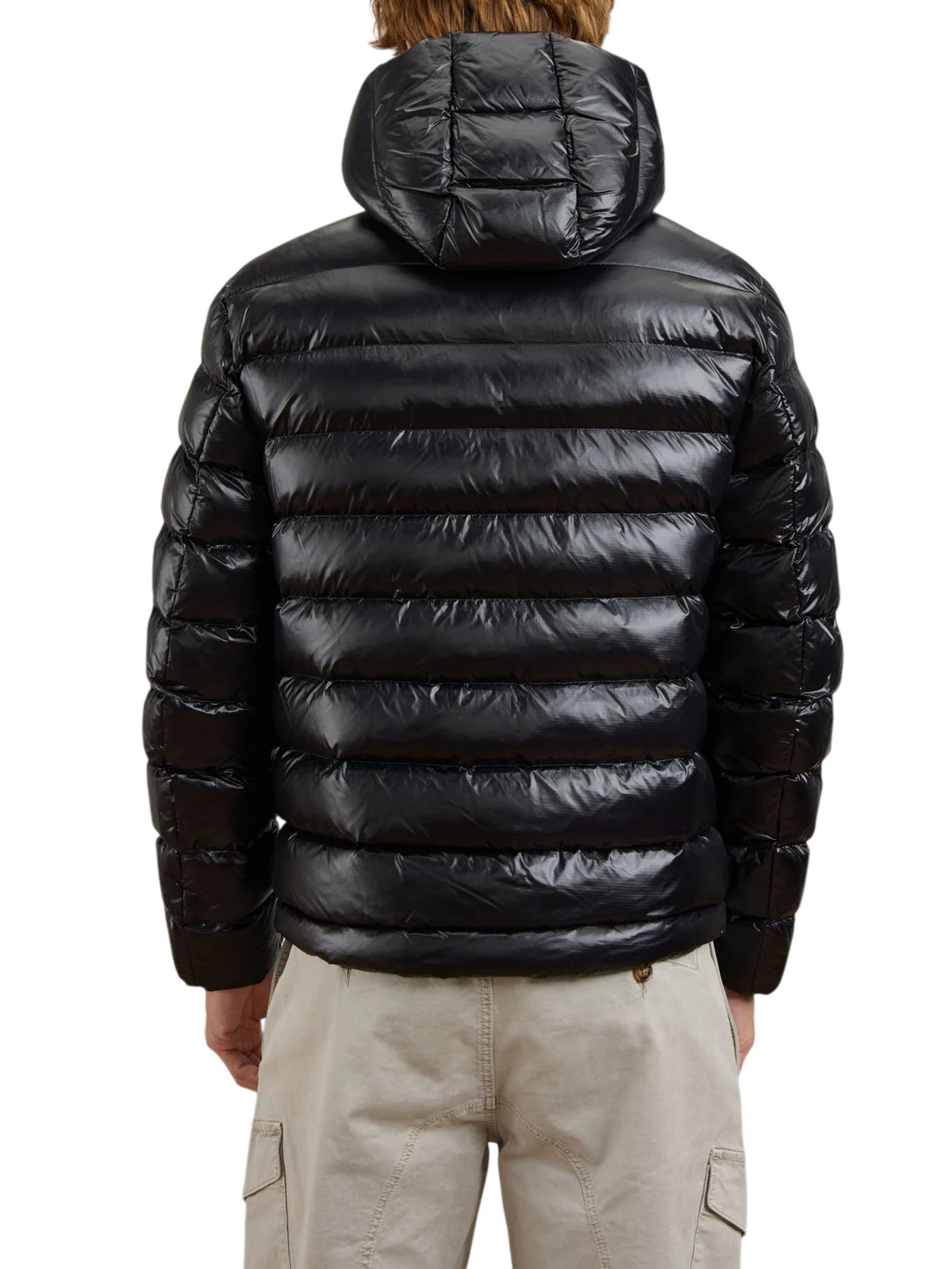 Blauer piumino uomo Adams con cappuccio nero 26WBLUC02054-005958 999EI BLAUER