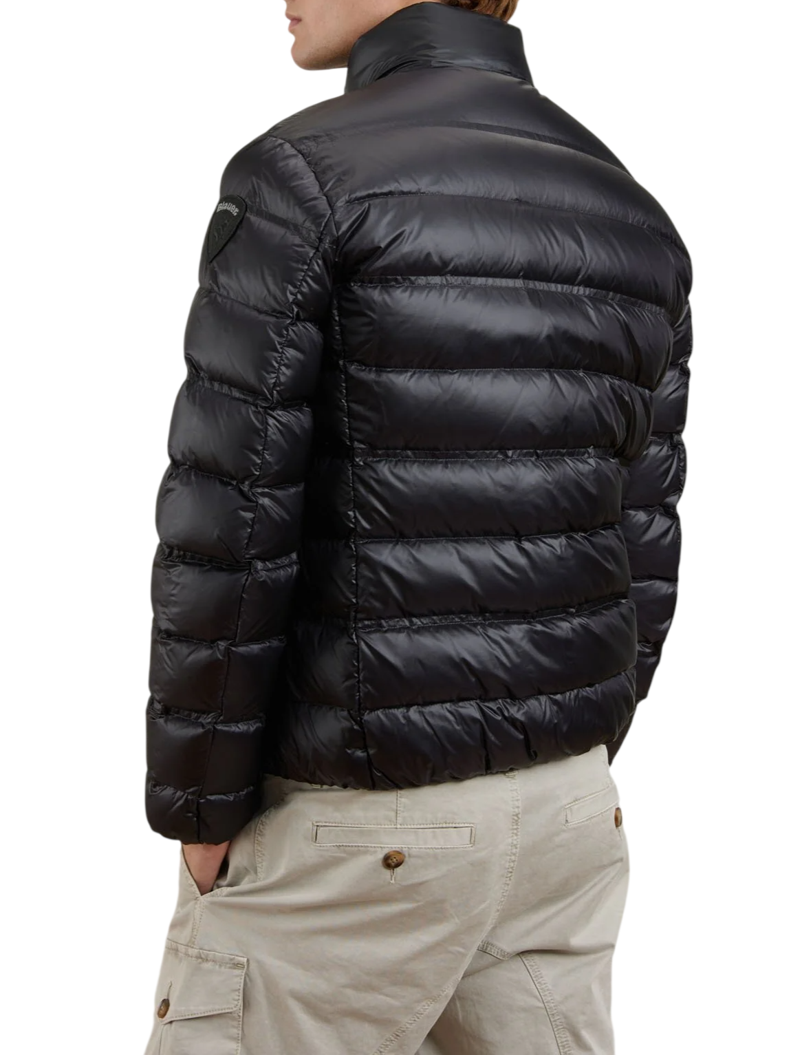 Blauer piumino uomo Belmont in nylon trapuntato nero 26WBLUC03047-006719 999 BLAUER