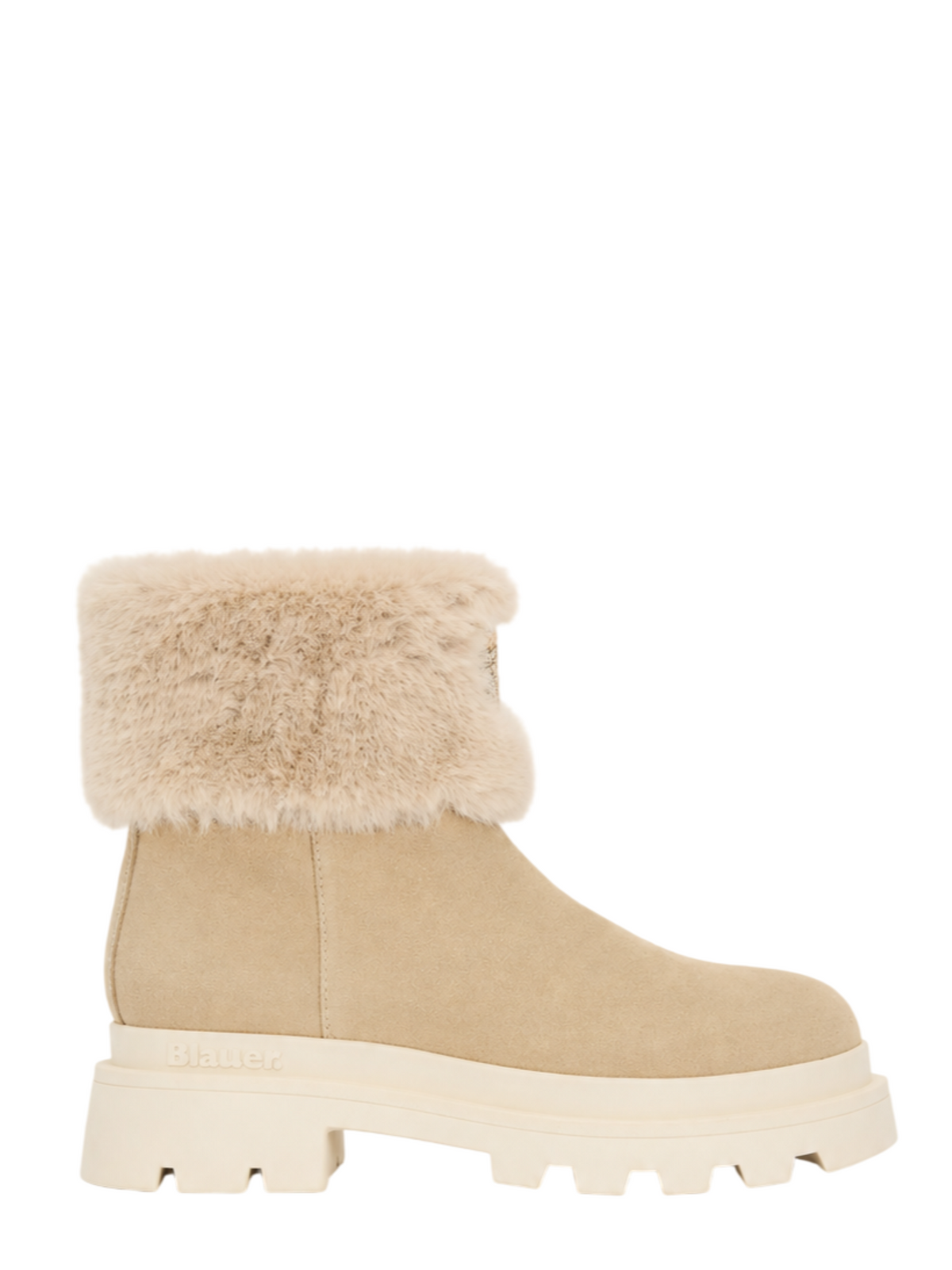 Blauer stivali donna Kimmel in suede con ecopelliccia beige F6KIMMEL10SUE BEIGE BLAUER