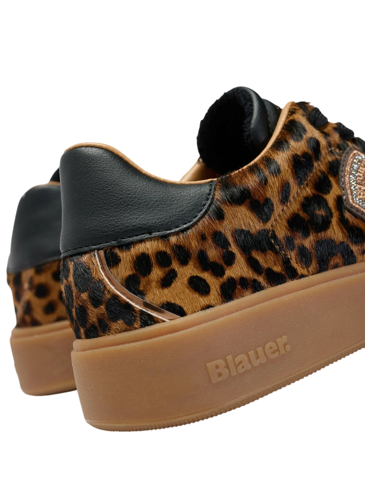 Blauer sneakers donna Victory Leo in cavallino marrone F6VICTORY01LEO LEOPARD BLAUER
