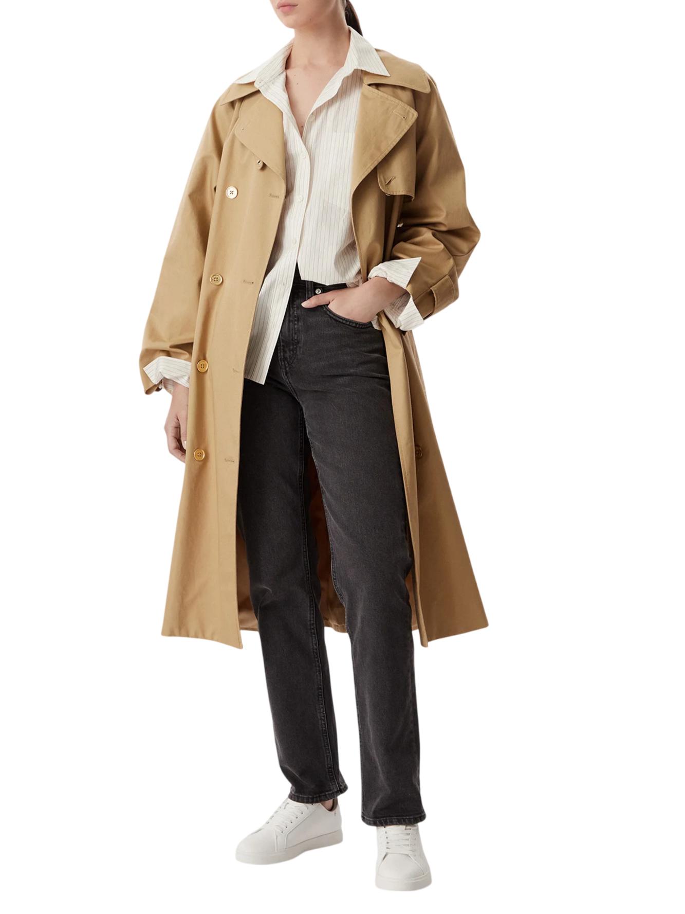 high rise straight LV047F708G Q2L Calvin Klein