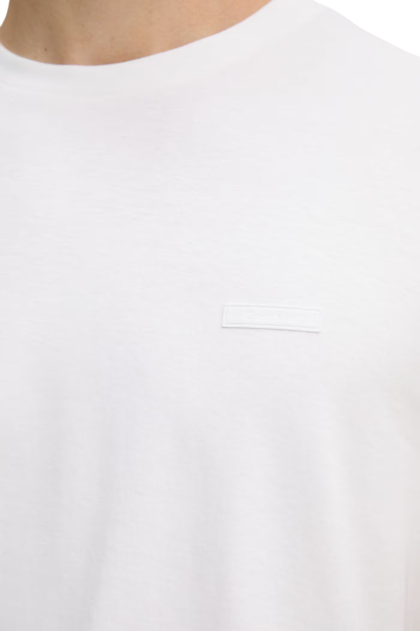 Calvin Klein T-shirt uomo manica corta in cotone bianco LV04LG222G YAF Calvin Klein