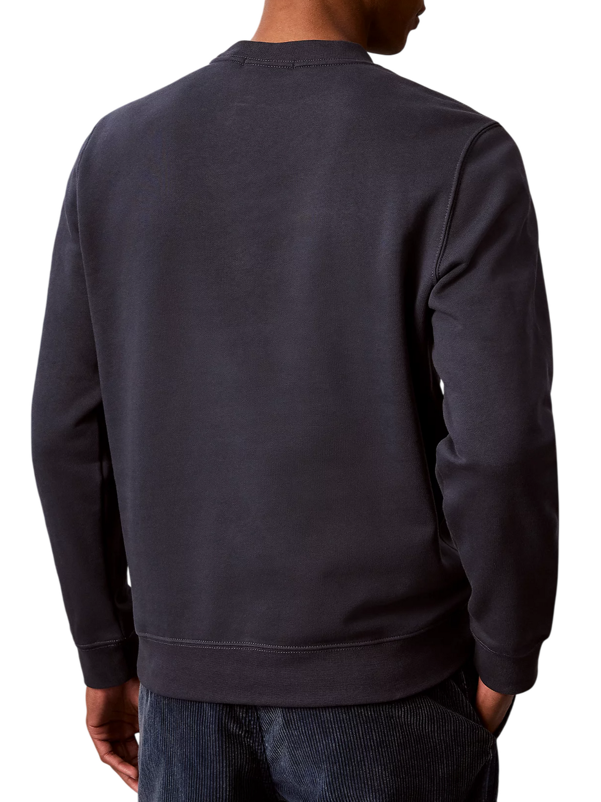 Calvin Klein felpa uomo in cotone felpato blu LV04LH226G CCI Calvin Klein