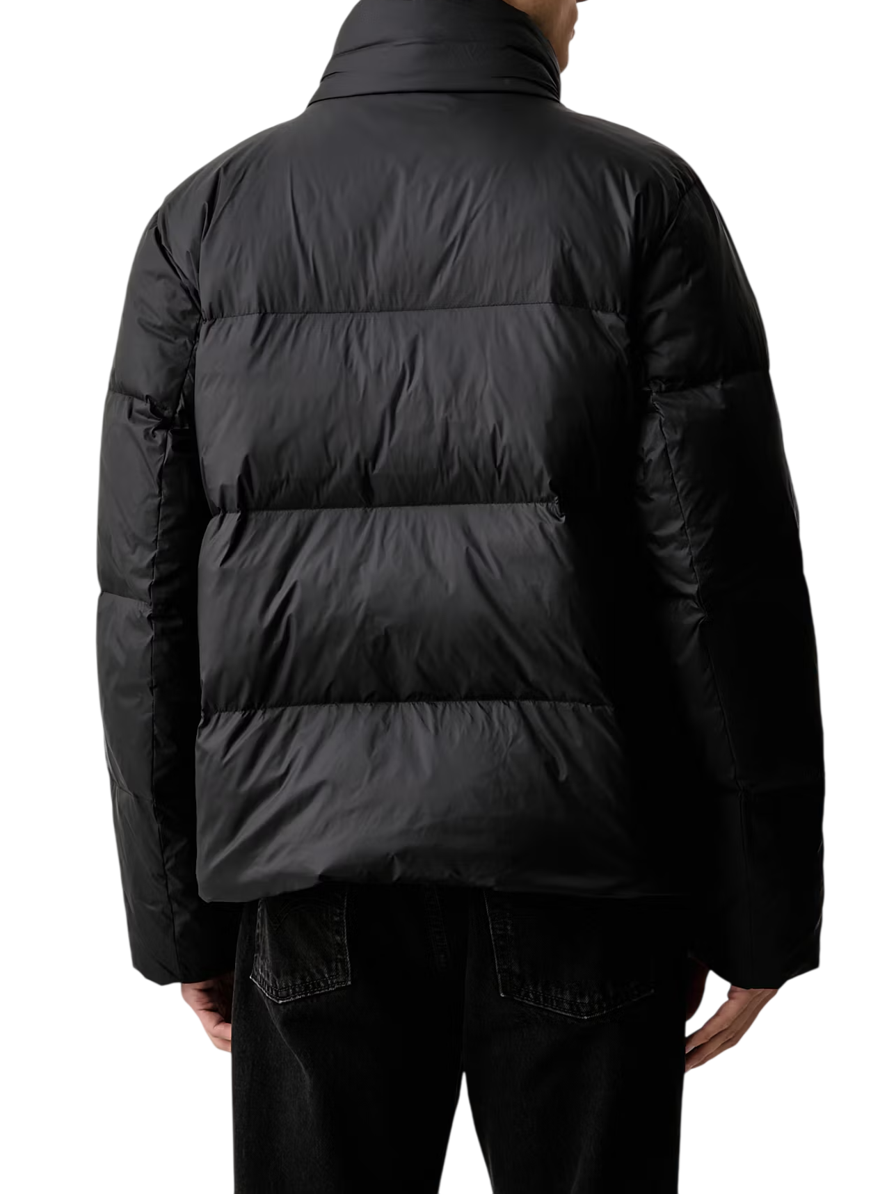 Calvin Klein piumino uomo in nylon trapuntato nero LV04LH502G UB1 Calvin Klein