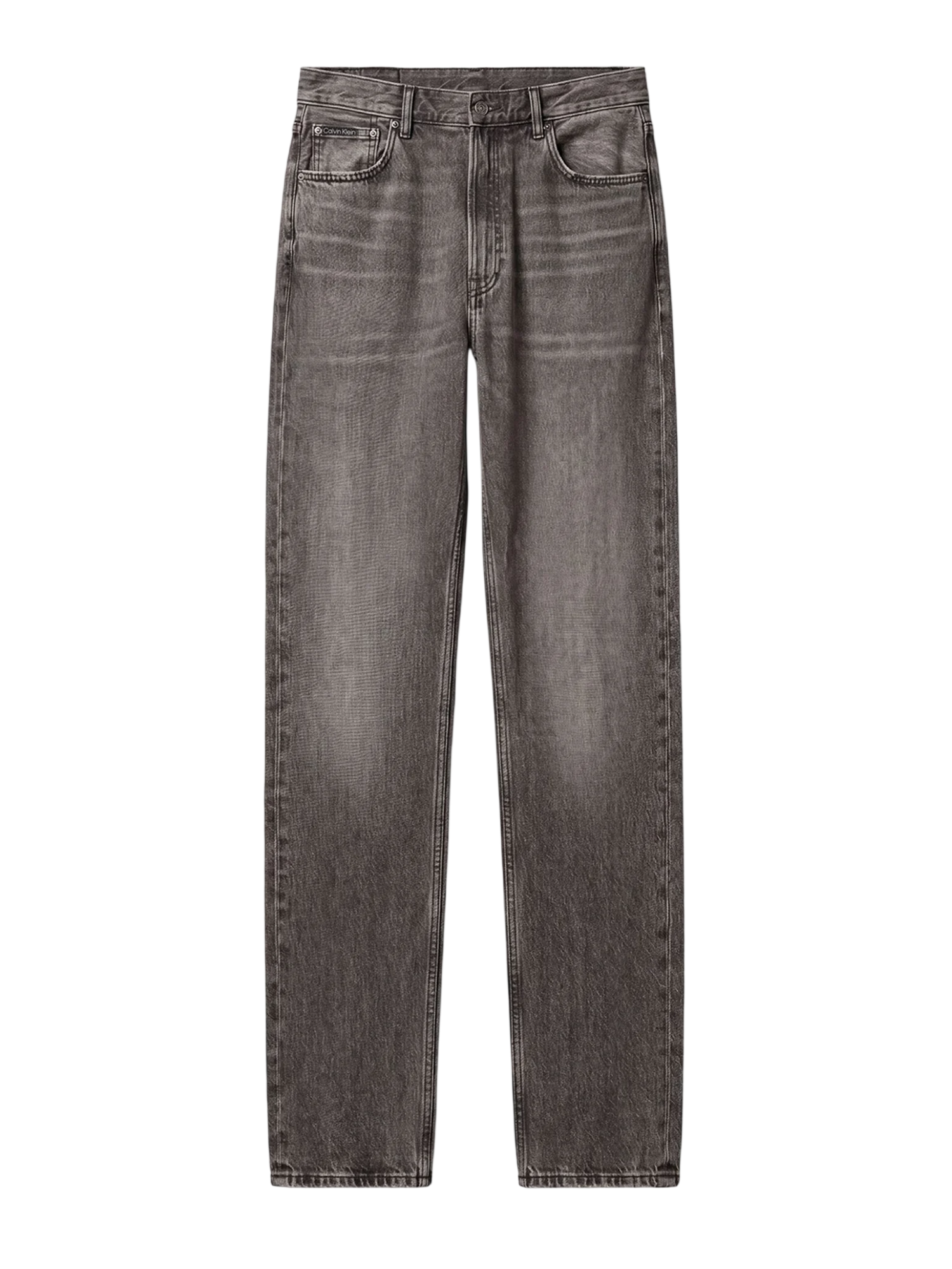 Calvin Klein Jeans jeans uomo tapered in denim grigio LV04RH740G 8HB Calvin Klein