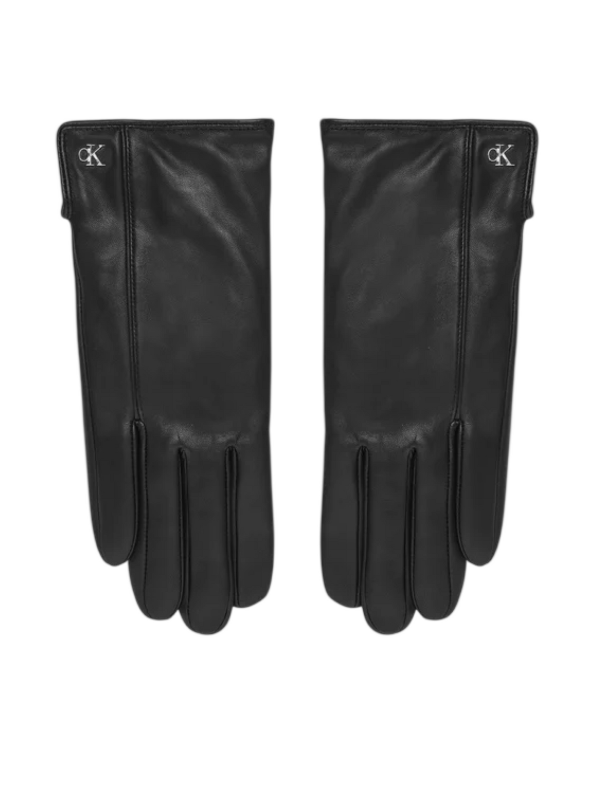 metal ck leather gloves LV04F9011G UB1 Calvin Klein Accessori