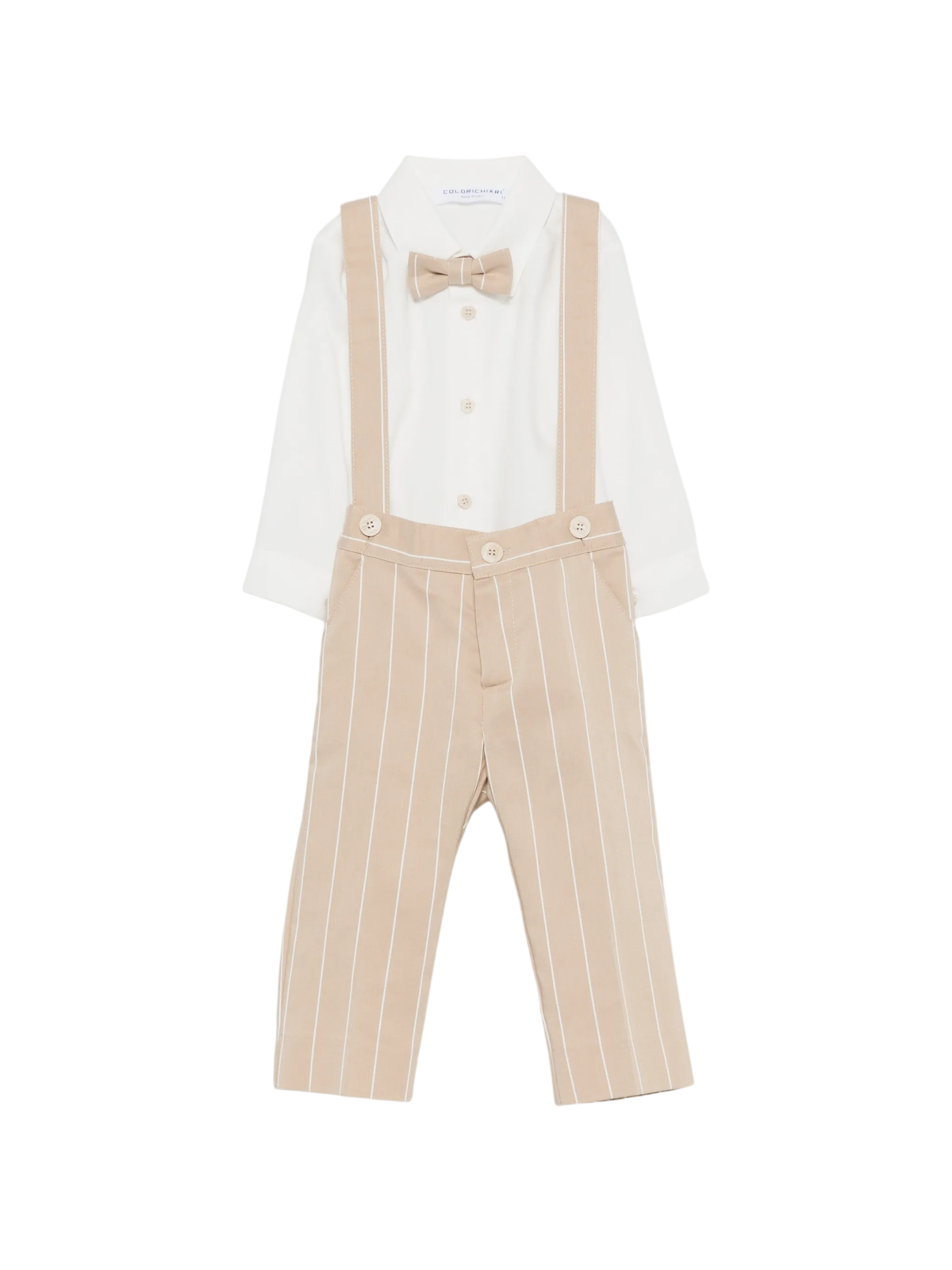 Colori Chiari completo elegante neonato giacca doppiopetto panna beige MN508694-4988 20 COLORICHIARI