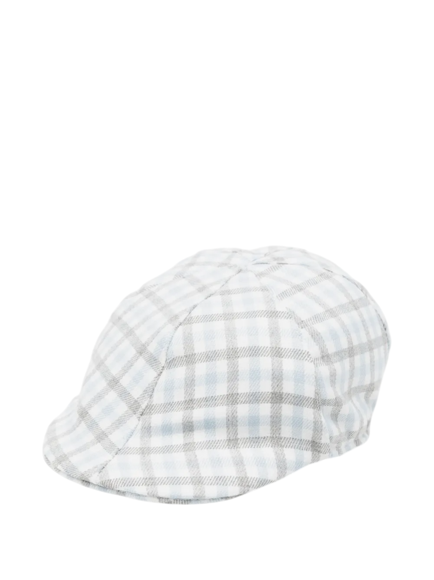 Colori Chiari cappello neonato in fantasia check celeste MN928664-5010 51 COLORICHIARI