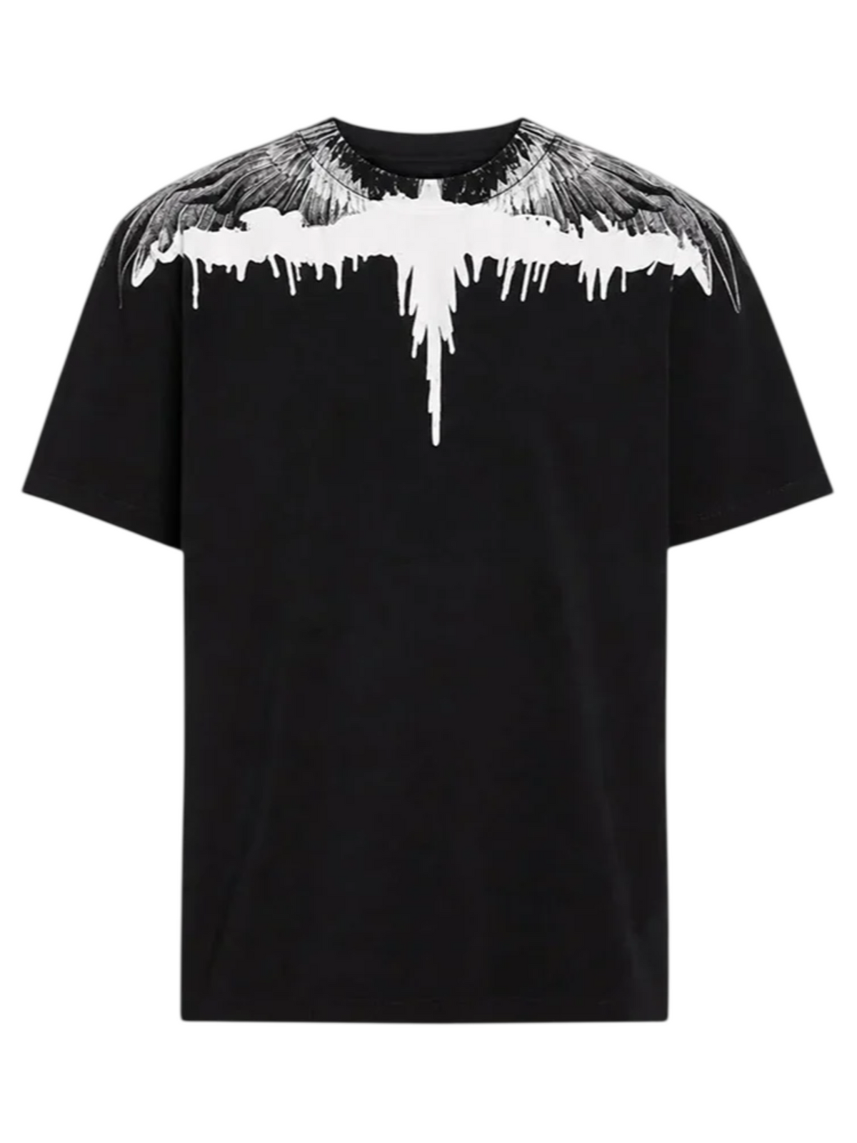 County of Milan T-shirt bambino manica corta stampa iconica nero bianco CMJBTH038 110 COUNTY OF MILAN