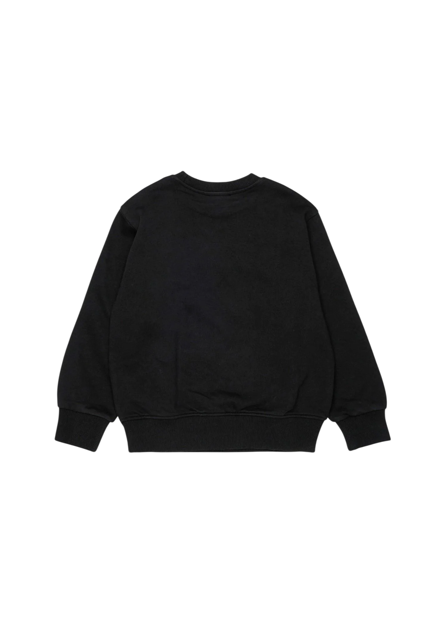 Diesel felpa bambino con logo denim nero J02985-0GEAD K900 DIESEL