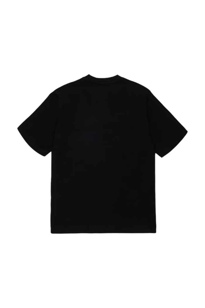 Diesel T-shirt manica corta bambino logo denim nero J02992-KYA1Y K900 DIESEL