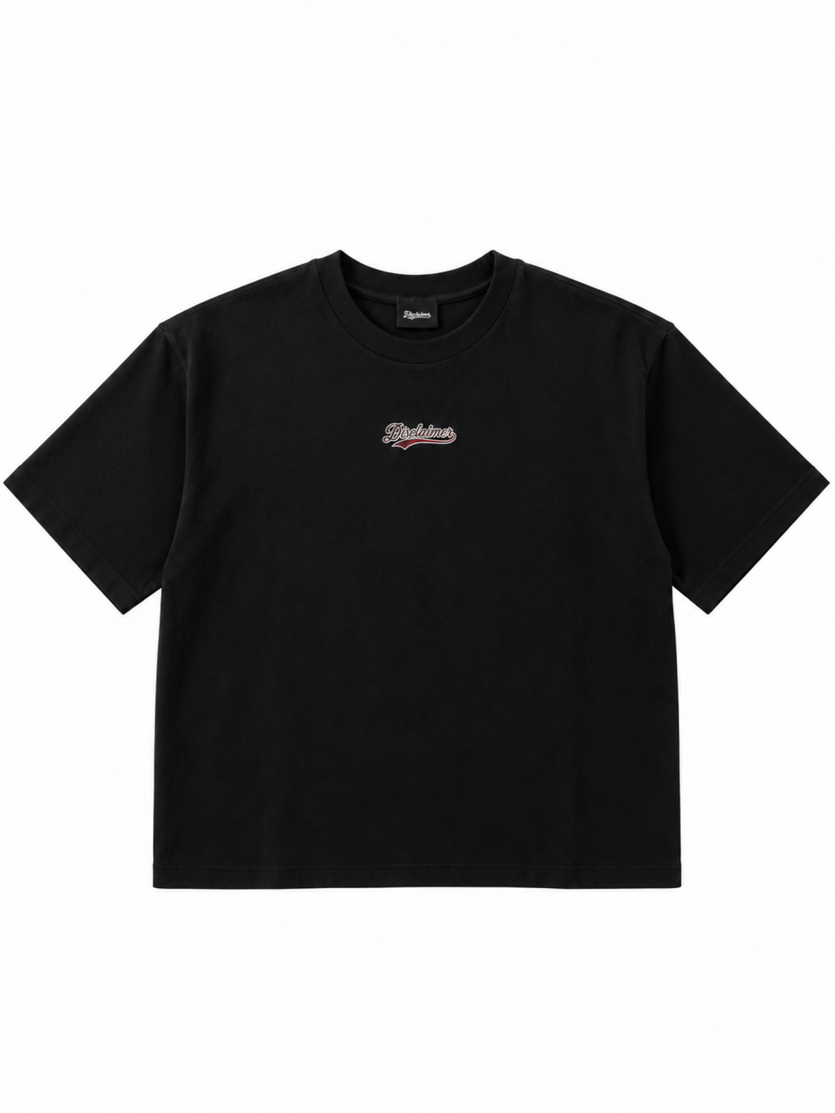 Disclaimer T-shirt bambino manica corta con logo nero 59127 NERO DISCLAIMER